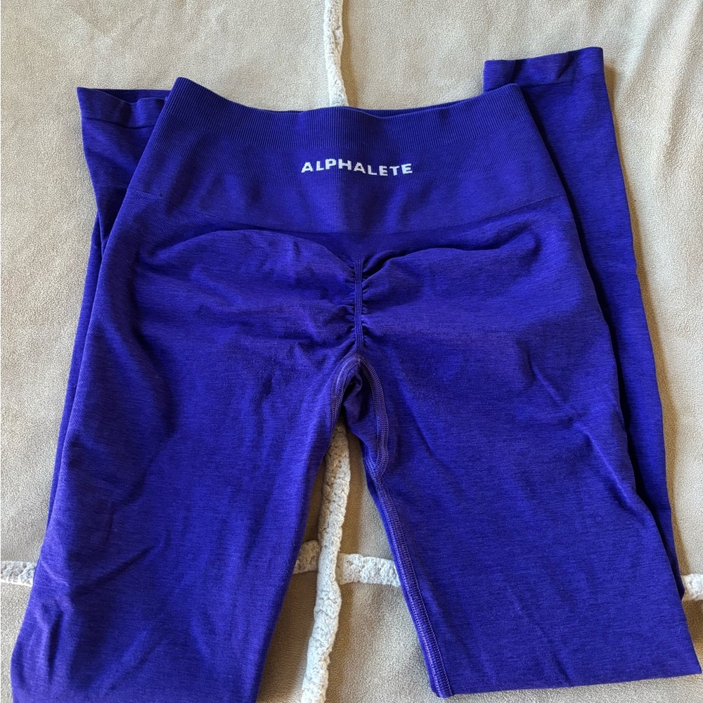 Alphalete Vibrant Purple Leggings